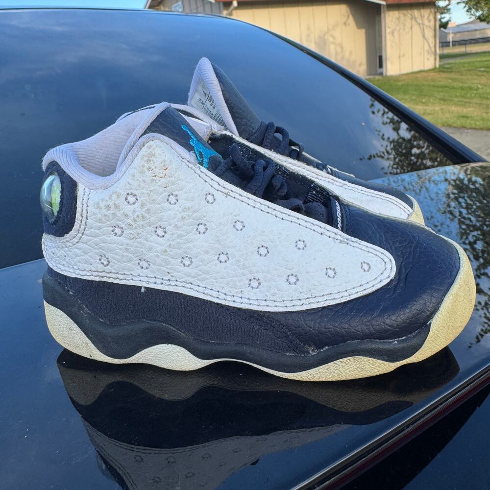 Air Jordan 13 Retro Obsidian Toddler Shoes Size 8C DJ3004-144